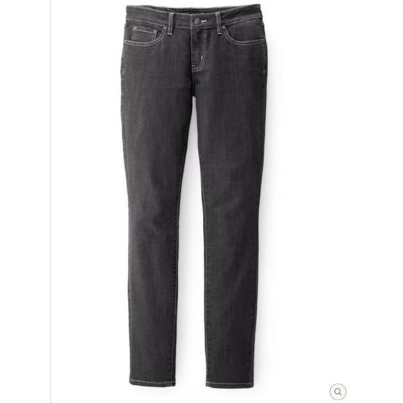 Prana Kayla Slim Jeans 27 4 Dark Gray Skinny Straight Charcoal - Picture 2 of 9